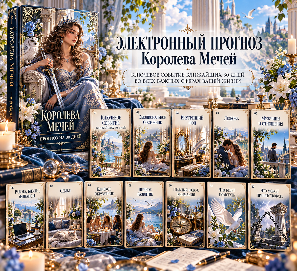 Королева Мечей. Прогноз на 30 дней